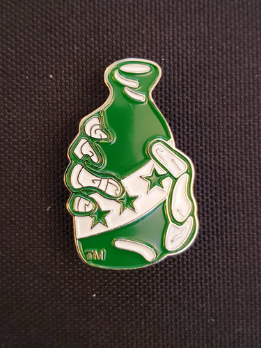 HAND AND BOTTLE PIN